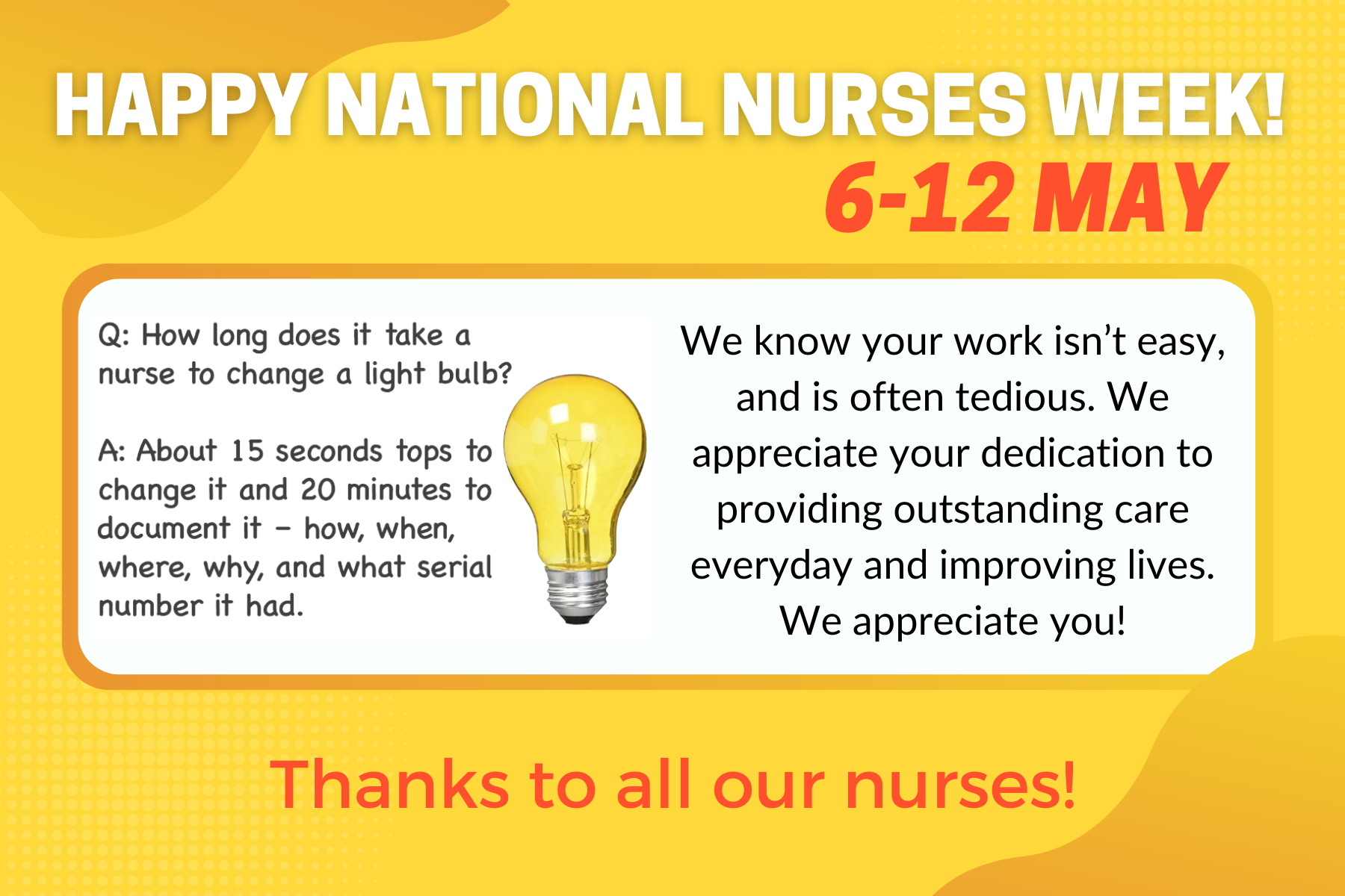 National Nurse Day!
